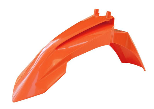 FRONT FENDER ORANGE 2016-23 SX50, MC 50 2021-2023, RTECH R-PAKTMAR0050