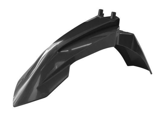 FRONT FENDER BLACK 2016-23 SX50, MC 50 2021-2023, RTECH R-PAKTMNR0050