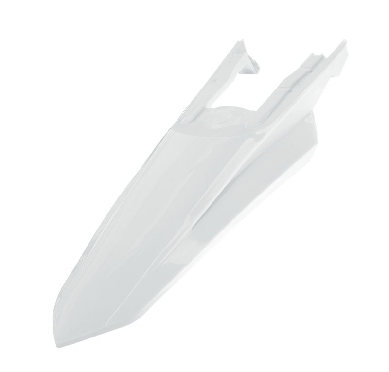 REAR FENDER 2023-24 SX/SX-F KTM WHITE, RTECH R-PPKTMBN0023