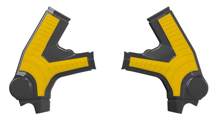 GRIPPY FRAME GUARD SURRON ULTRA BEE 2023-24 YELLOW/BLACK, R-TECH R-PRTSURNRGI4