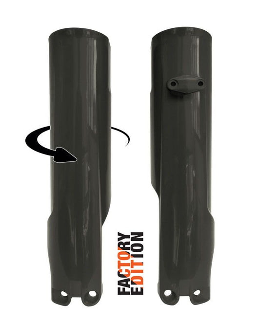KTM SXF SX-F / SX / Husqvarna TC / FC Fork Guards – Black – 2023-2024