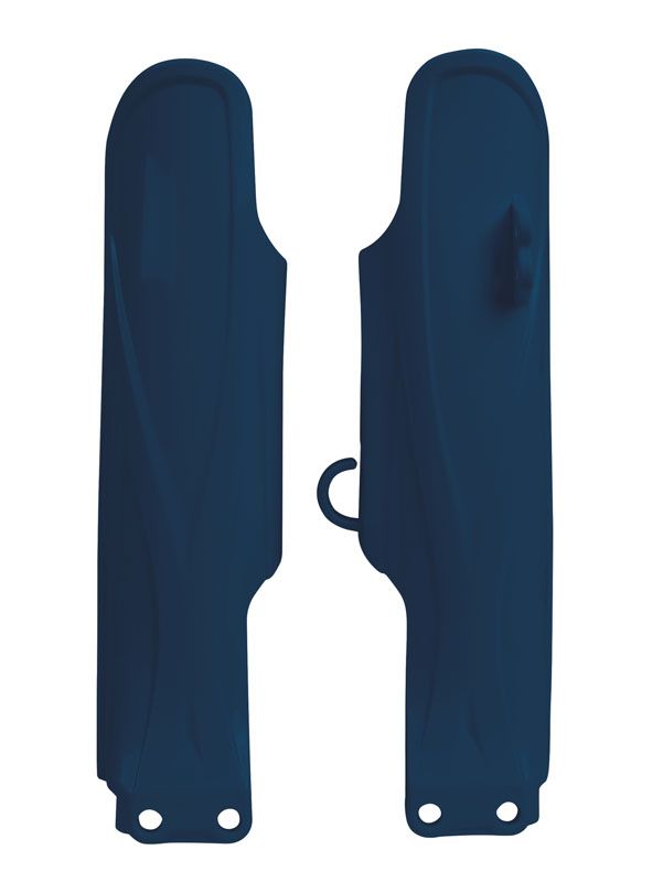 LOWER FORK GUARDS 19-24 YZ85, DEEP BLUE, RTECH R-PSYZ0DB0185, Fork Protectors DEEP BLUE