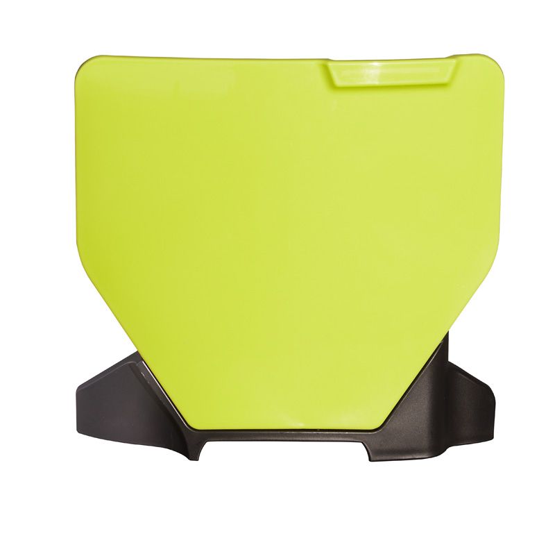 FRONT PLATE 2023 HUSKY TC/FC, YELLOW/BLACK, RTECH R-TBHSQGQNR23