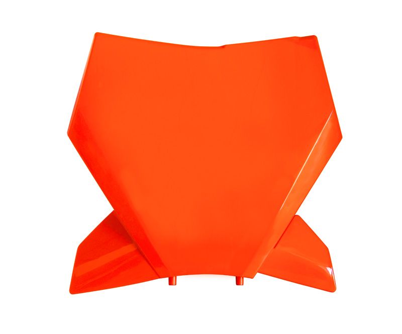 KTM SX-F / SX Front Number Plate - Neon Orange – 2023
