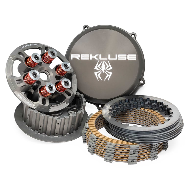 CLUTCH KIT CORE MANUAL 98-25 KAW KX 100 112 80 85 REKLUSE RMS-7042