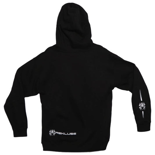 HOODED PULLOVER BLACK HEAVYWEIGHT L REKLUSE RMS-960-L