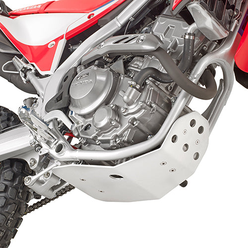 Kappa RP1191K Kappa Oil carter protector in brushed and anodised aluminium Honda CRF 300 L 2021–2026 RP1191K