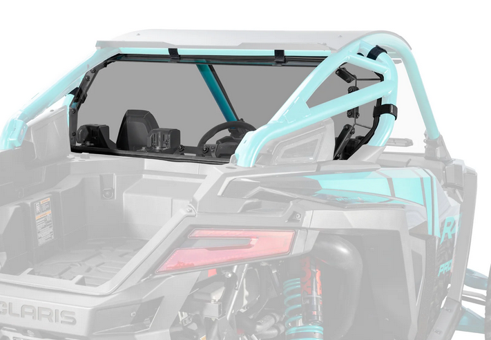 REAR WINDSCREEN POLYCARBONATE POLARIS PRO R UTV, WINDSHIELD