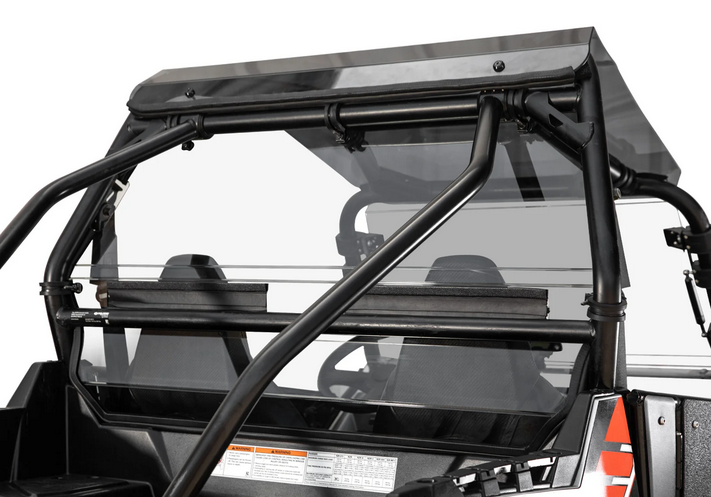 REAR WINDSCREEN POLYCARBONATE POLARIS RZR 570 800 UTV, WINDSHIELD