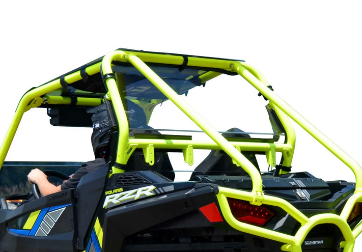 REAR WINDSCREEN POLYCARBONATE POLARIS RZR 900 1000 UTV, WINDSHIELD