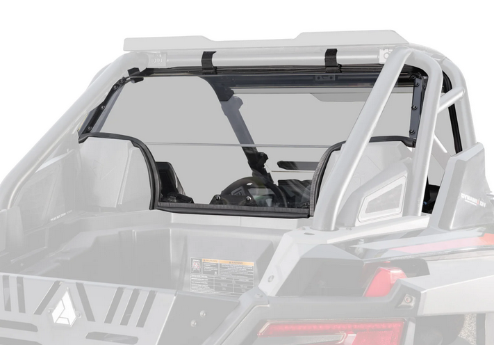 REAR WINDSCREEN POLYCARBONATE POLARIS RZR PRO XP UTV, WINDSHIELD