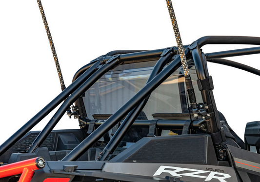 REAR WINDSCREEN POLYCARBONATE POLARIS RZR XP TURBO S UTV, WINDSHIELD