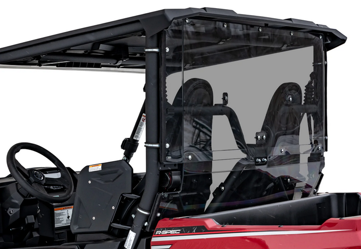 REAR WINDSCREEN POLYCARBONATE YAMAHA WOLVERINE UTV, WINDSHIELD