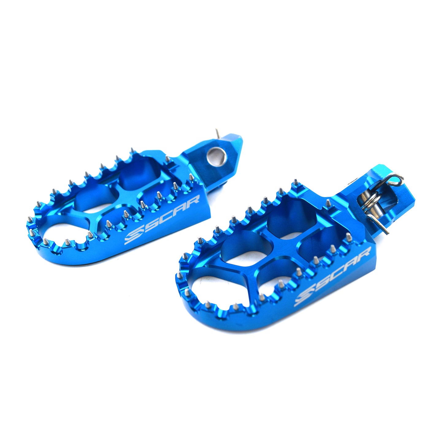 FOOT PEGS SCAR BLUE KTM/HUSQVARNA, ALUMINIUM BILLET S5515BL