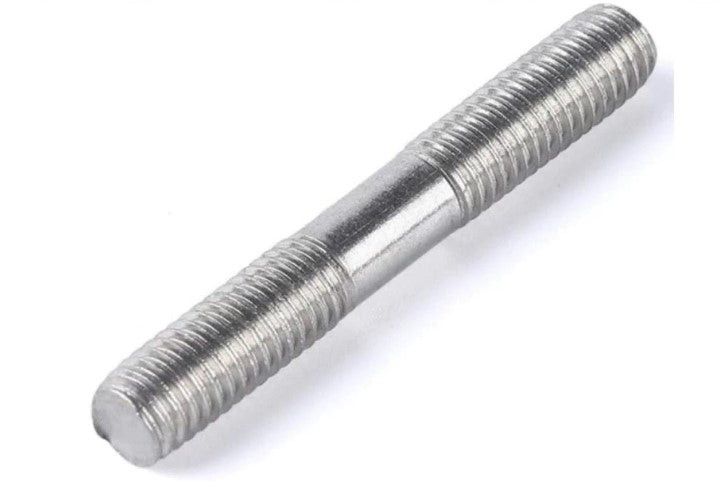 STUD M8 X 50 STAINLESS STEEL 304 WITH 20mm LONG THREADS