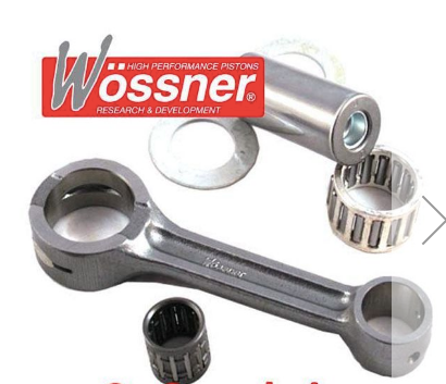 CONNECTING ROD 00-03 KTM250, WOSSNER P2058 KTM125 SX/EXC