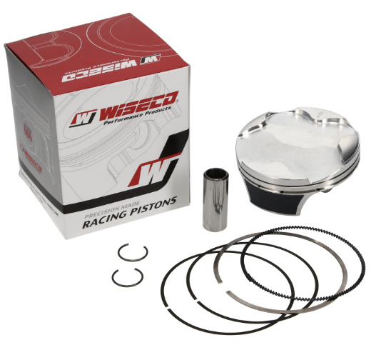 PISTON KIT 14-15 YZ250F 14.5, WISECO RE812M07700 77mm, RACERS ELITE Asymmetric Skirt