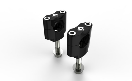 ODI Oversize bar clamps 1-1/8. Used for upgrading to 1-1/8 Handlebars