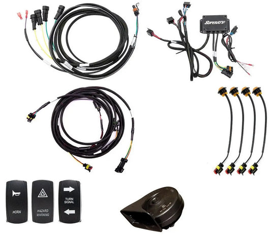 PLUG & PLAY DELUXE TURN SIGNAL KIT POLARIS RZR PRO XP