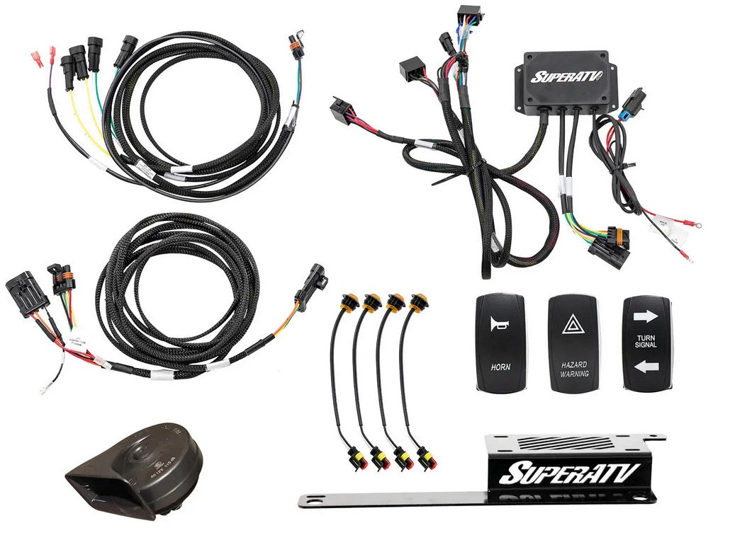 PLUG & PLAY DELUXE TURN SIGNAL KIT POLARIS RZR 900 1000