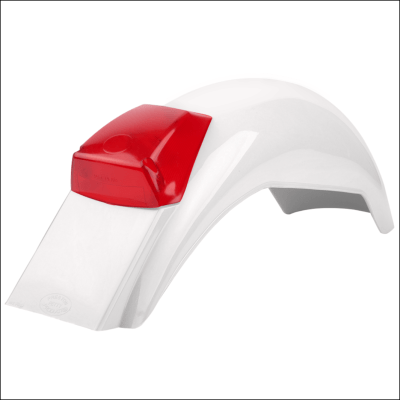 Preston Petty Authentic IT Enduro Rear Fender Complete Kit White