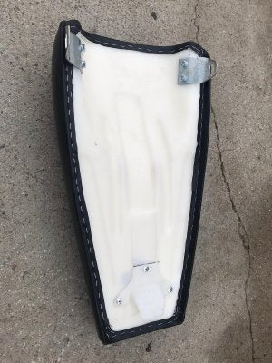 1973-75 Suzuki TM 100 125 400; 1974 1975 TM 250 Complete Seat Base and Brackets