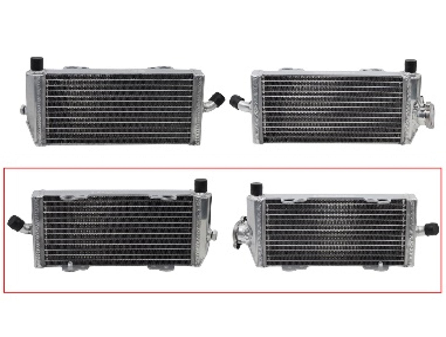 RADIATOR ALUMINIUM STANDARD CORE, SHERCO XD-10131