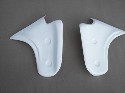 1984 Can Am MX 125 250 Radiator Shrouds