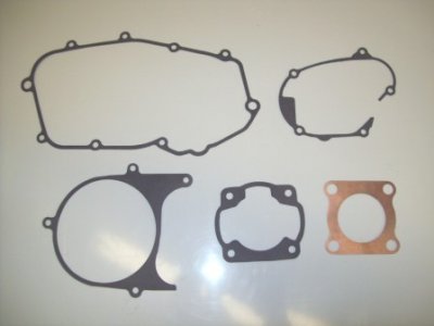 1974-1976 Kawasaki KX 125 KX125 Complete Engine Gasket Kit