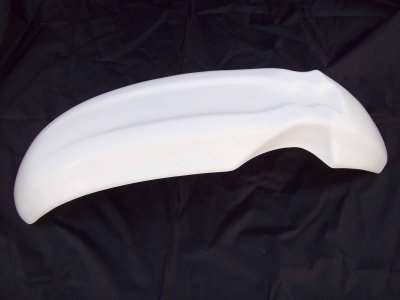 1986-1999 Honda XR 200R 250R; 87-99 XR 600R; 91-96 XR 250L Front Fender White