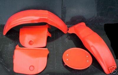 1979 Honda CR 125 Plastic Kit Red