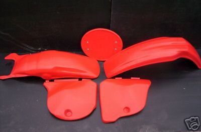 1978/1979 Honda CR 250 Plastic Kit Red