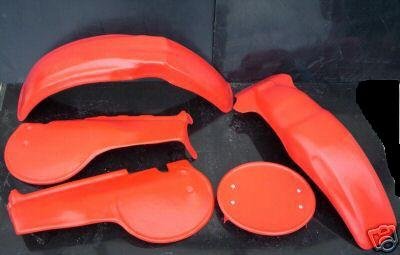 1980 Honda CR 125 Plastic Kit Red