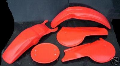 1980 Honda CR 250 Plastic Kit Red