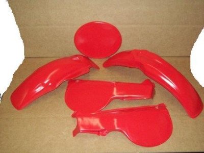 1980/1981 Honda CR 80 Plastic Kit Red