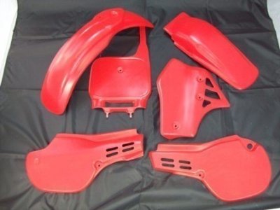 1984 Honda CR 80 Plastic Kit Flash Red