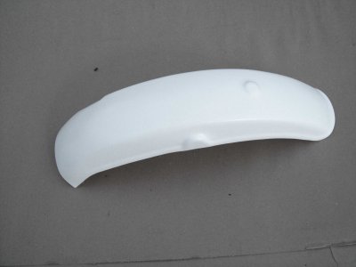 1976 Honda MR 175 Rear Fender - White