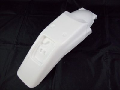 1996-2004 Honda XR 250/400 Rear Fender White