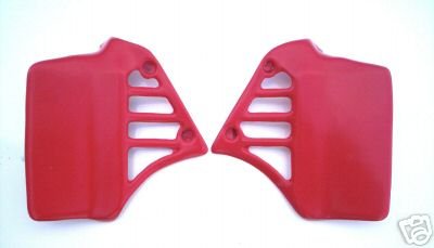 1982 Honda CR 250 Radiator Shrouds Red