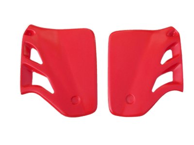 1985 Honda CR 500 Radiator Shrouds Flash Red