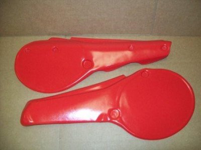 1981/1982 Honda CR 125 Side Panels - Translucent