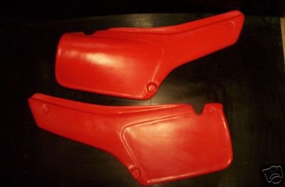 1981/1982 Honda XR 250/500 Side Panels Red