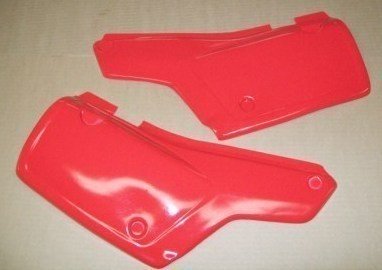 1983-1987 Honda XL 600R XL600R Side Panels - Tahitian Red