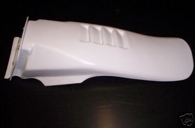 1985-1988 Husqvarna CR, XC, WR Single Shock Splash Guard White