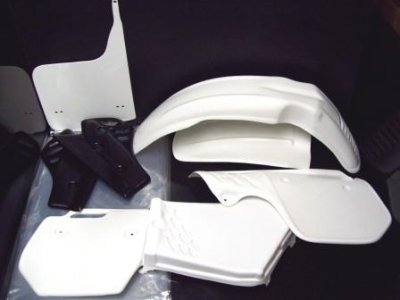 1985/1986 Husqvarna CR, XC 250 400 500 Plastic Kit