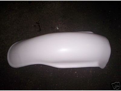 1968-1974 Husqvarna CR, WR Rear Fender White