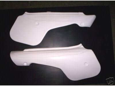 1983 Husqvarna CR, WR, XC Side Panels White
