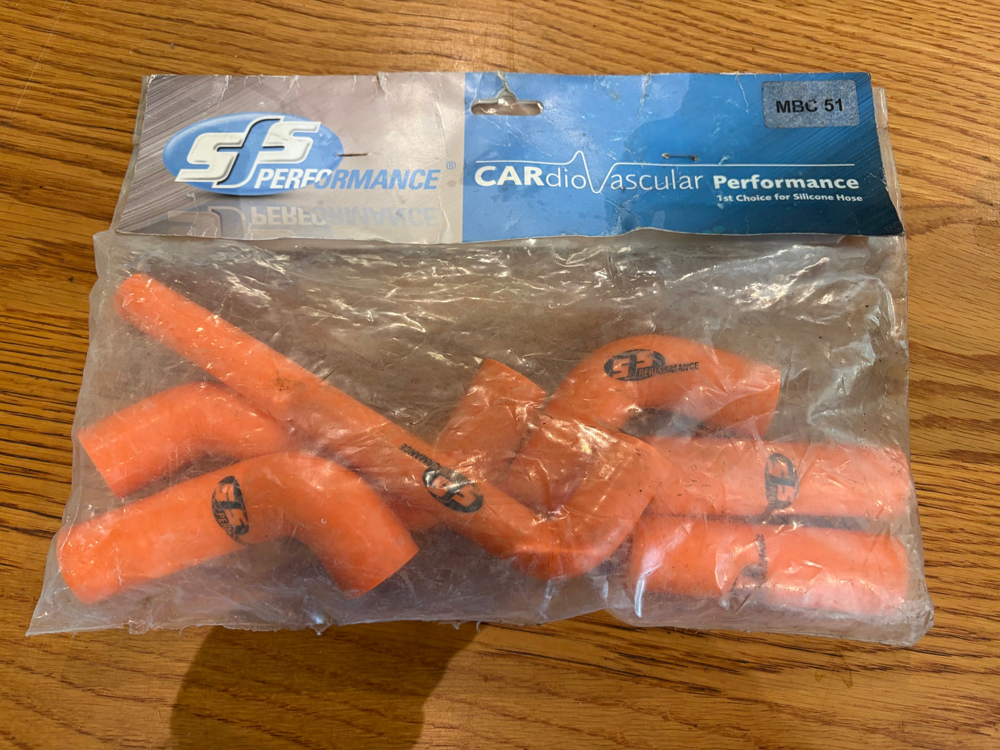 KTM EXC 400 525 2002-2006 SFS Performance Silicone Hoses Orange