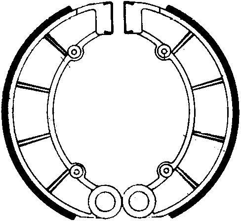 FERODO FSB710 BRAKE SHOES