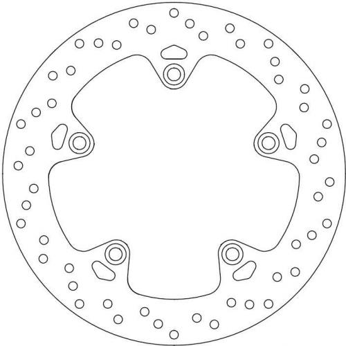 FERODO FMD0473R FIXED BRAKE DISC